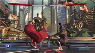 A single fight with darkseid vs superman