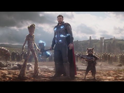 Avengers Infinity War Ita - Thor arriva in Wakanda