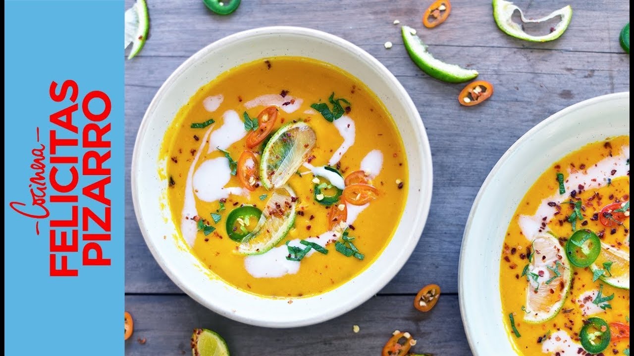 Sopa de Zanahoria & Batata | Felicitas Pizarro