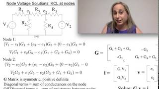 Solving Resistive Circuits using Node Voltage Techniques