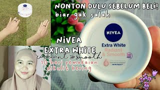 10 hari pemakaian🌿 // nivea extra white radiant & smooth 🍰