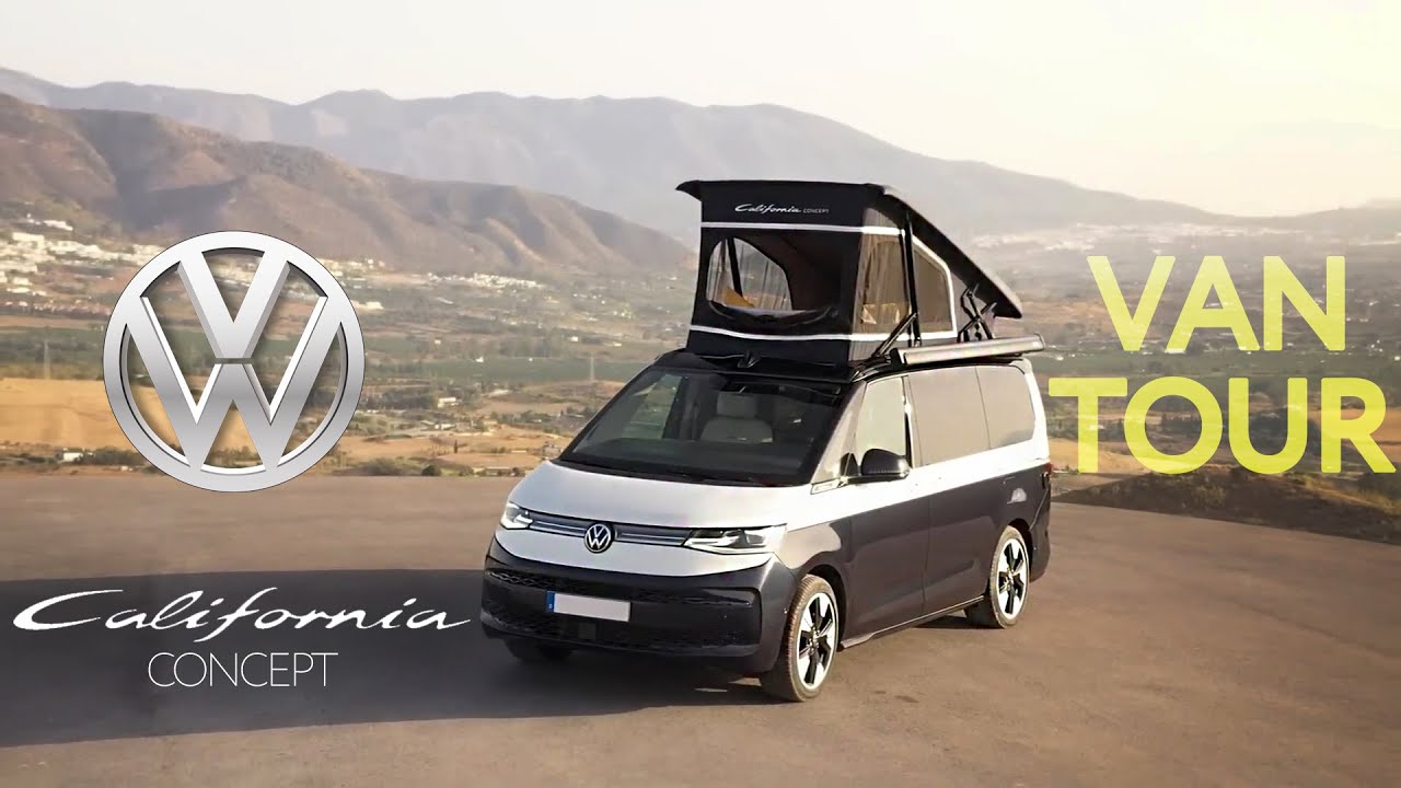 Volkswagen California T7 New 2024 Next Generation Family Hybrid Camper Van YouTube