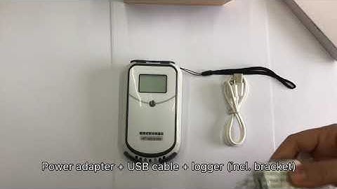 GPRS cold chain temperature humidity sensor