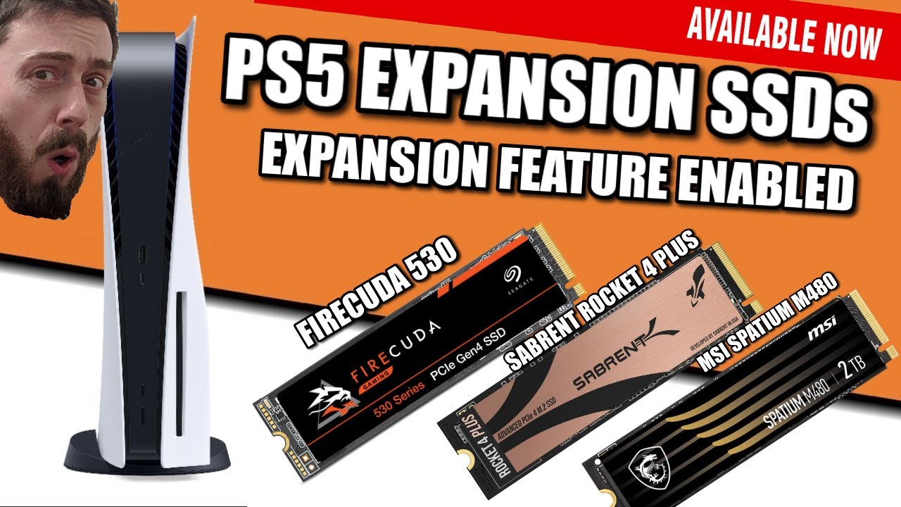 PS5 SSD Storage Activated – Which SSDs Should You Buy? A FULL