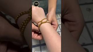 New Viral Trick, Gold Chain Into Beautiful Bracelet ✨💛 | Easy Jewelry Hack 2026 #fashionhacks