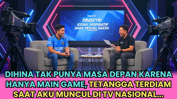 SERING DIREMEHKAN KARENA CUMAN MAIN GAME, TETANGGAKU KAGET LIHAT AKU MUNCUL DI TV NASIONAL...