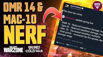 Nerfed: DMR 14, MAC 10, Type 63 & Akimbo Diamattis | Warzone