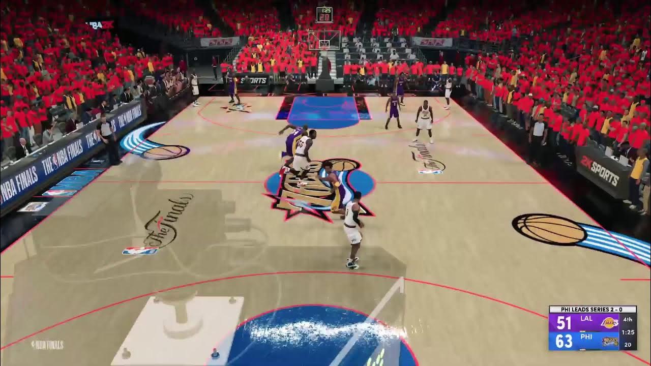 NBA 2K22 2001 NBA Finals Game 3 YouTube