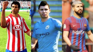 SERGIO AGUERO IN EVERY FIFA (07-22)