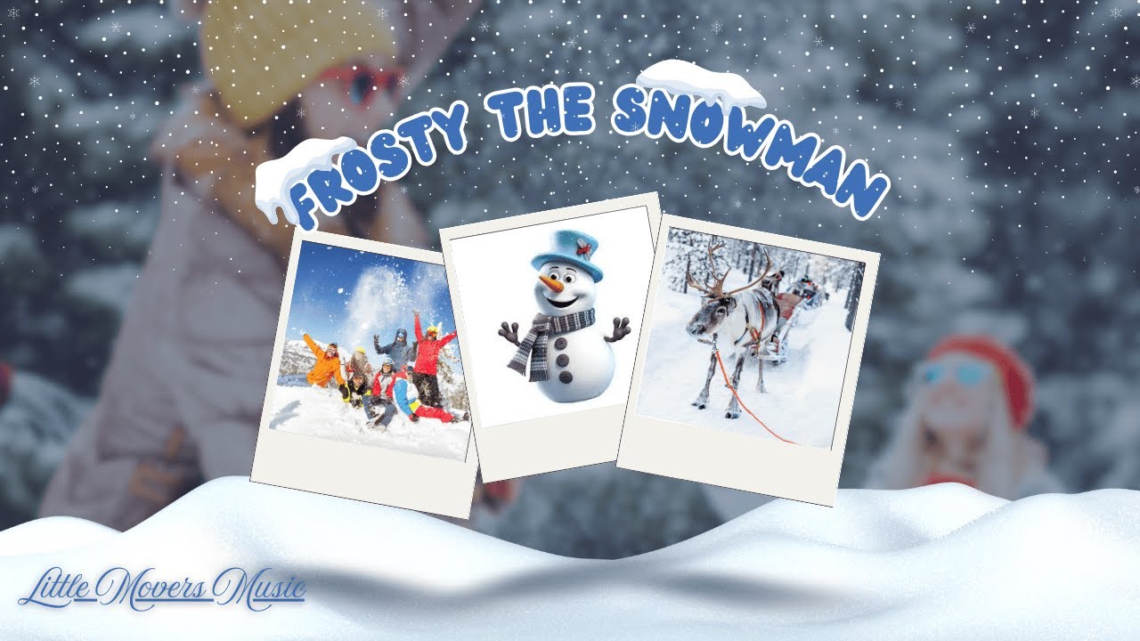 Sing Along with Frosty the Snowman! | Kids Christmas Song - YouTube