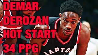 DeMar DeRozan Hot Start to Season | Highlights from 1st Nine Games!