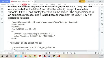 Linux Redhat lab: Shell script: Print Alphabets Using for Loop