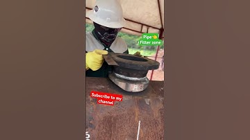 flange fitting in pipeline#mechanical #mechanicalengineering #pipeline #pipefitter #drawingtutorial