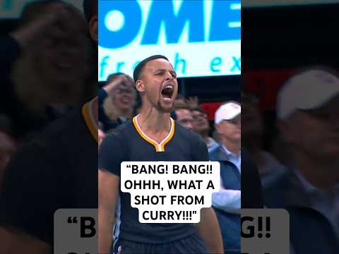 BANG! BANG!! OHHH, WHAT A SHOT FROM CURRY!!!" 10 YEARS AGO, TODAY 🔥