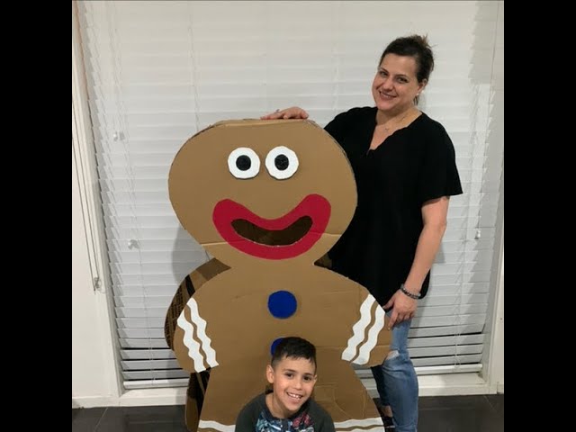 Gingerbread Man Costume - YouTube