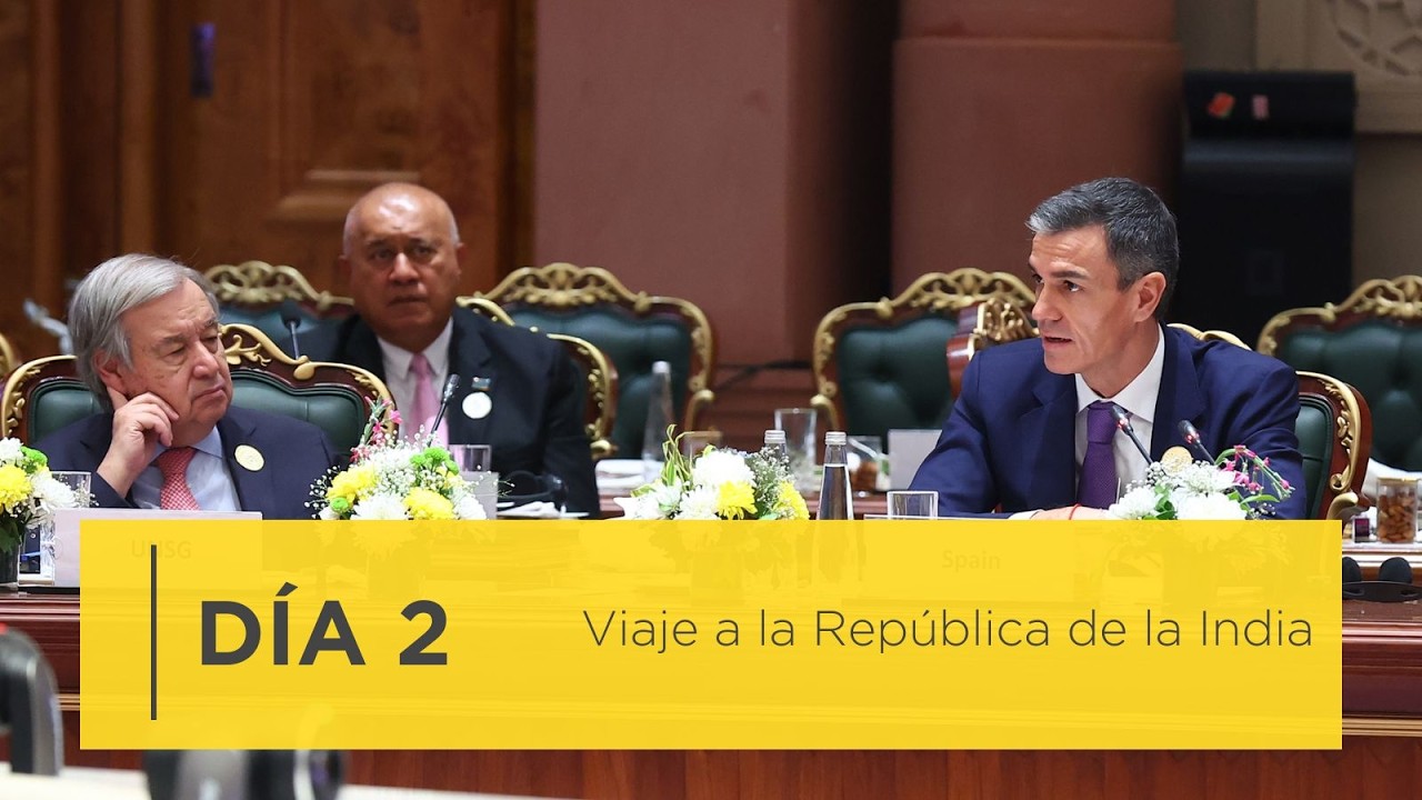 Pedro Sanchez viaja a la República de la India | Recursos multimedia