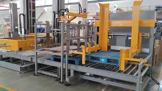 Fully Automatic Pallet Dispenser for Palletizing