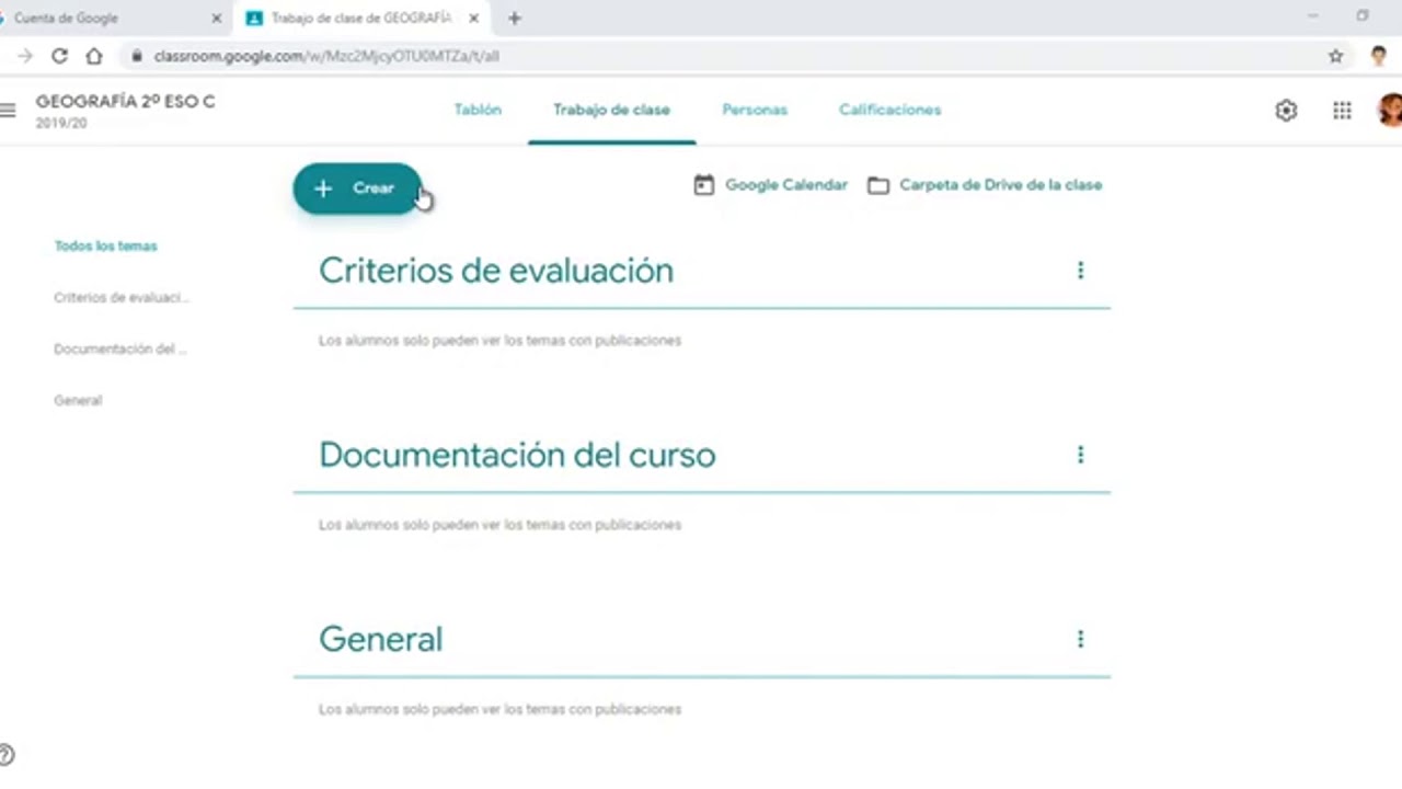 14 Trabajo de clase en Google Classroom 2020 Parte 11 - YouTube