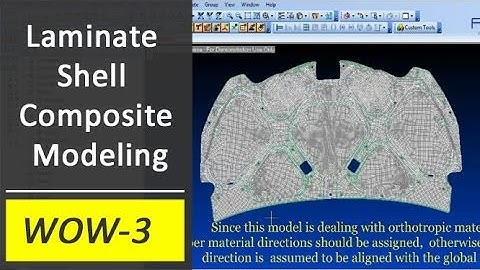Laminate Shell Composite Modeling in Femap