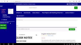 How to download revision materials in Kenya