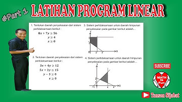 LATIHAN PROGRAM LINEAR [Part 1]