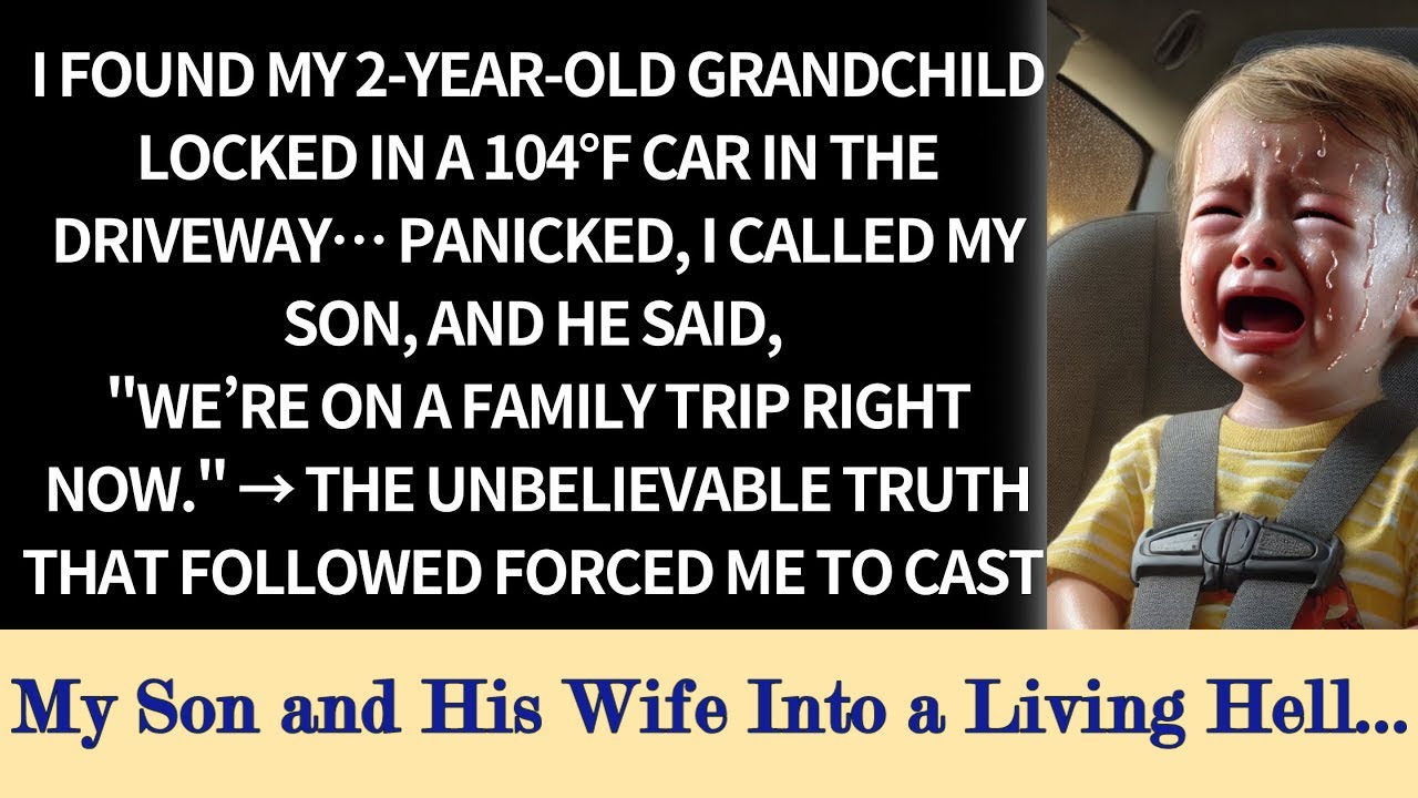 Seeing my 2-year-old grandson stuck in a car in the driveway at 104°F ...