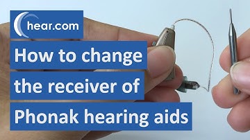 How to Change the Receiver of Phonak Hearing Aids | hear.com