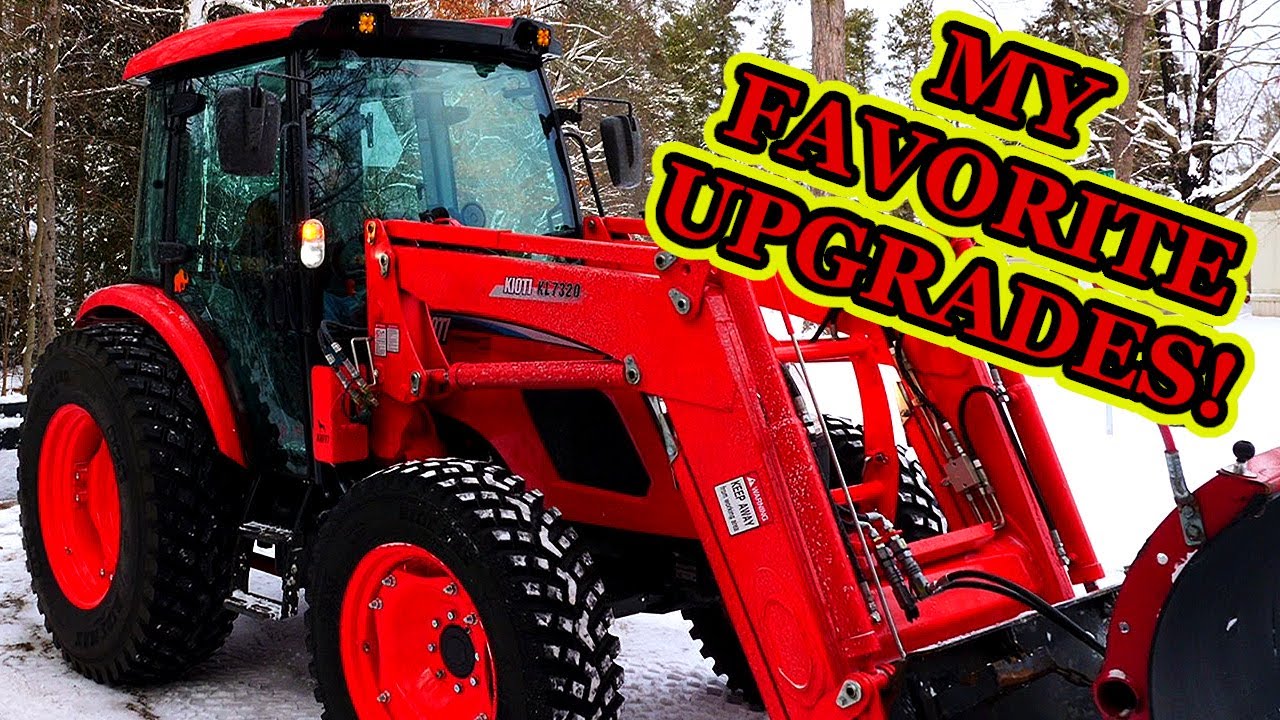 Модернизация трактора, без которой я не могу обойтись! Мой подробный обзор, разбор и описание Kio...