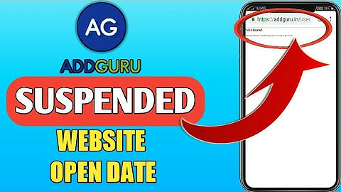 Addguru New update || Open Addguru website ?