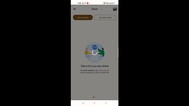 how to create Google meet link / how to manage your meeting