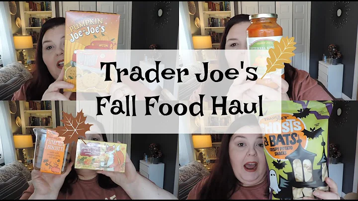 Trader Joe's Fall Food Haul 2018