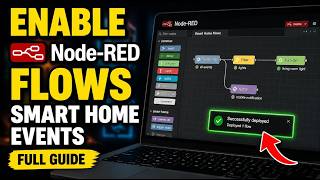 How to enable Node-RED flows for smart home events - Full Guide
