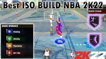 #NBA2K22 My Point Forward with 30 HOF Playmaking and HOF Finishing is the best ISO build in NBA 2K22