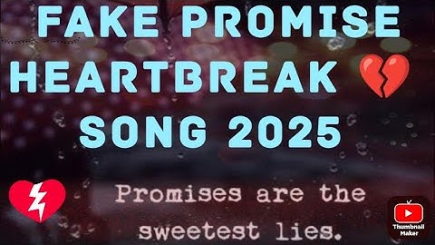 Fake promise ||New English|| heartbreak💔 song track 2025 @Bishnu-Ai 