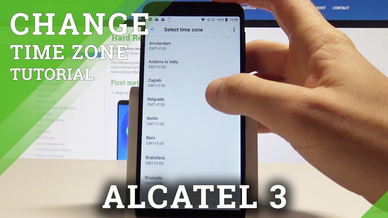 How To Set Time On Alcatel Flip Phone