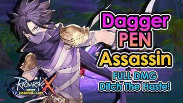 [ROX Global] ROX Global Dagger PEN Assassin Build & Poison Combo (Full Skill Setup For MASSIVE DMG!)