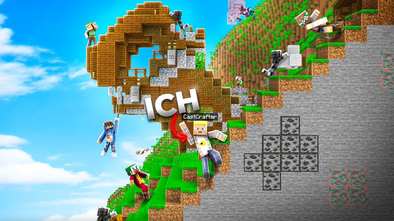 ICH HABE 100 SPIELER FÜR 48H AUF EINER SCHRÄGEN WELT EINGESPERRT! 🤯