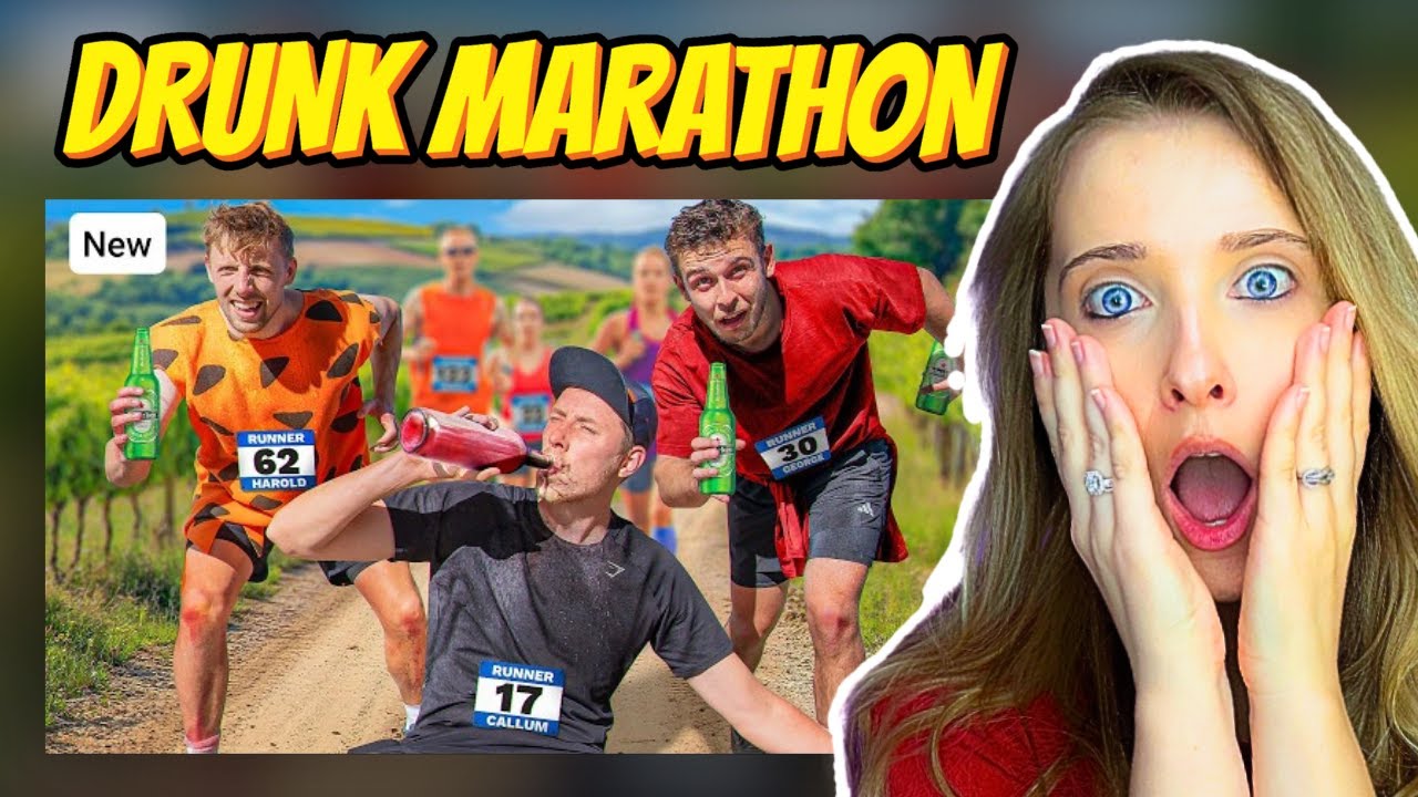 Reaction to Calfreezy’s We Ran A Drunk Marathon...