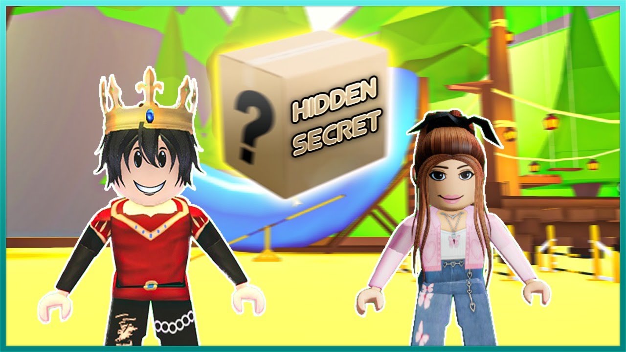 My FRIEND Found a HIDDEN SECRET In ADOPT ME!  (ROBLOX)