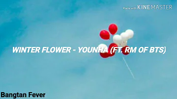 Younha - Winter Flower (Ft. BTS RM) {Easy Lyrics}