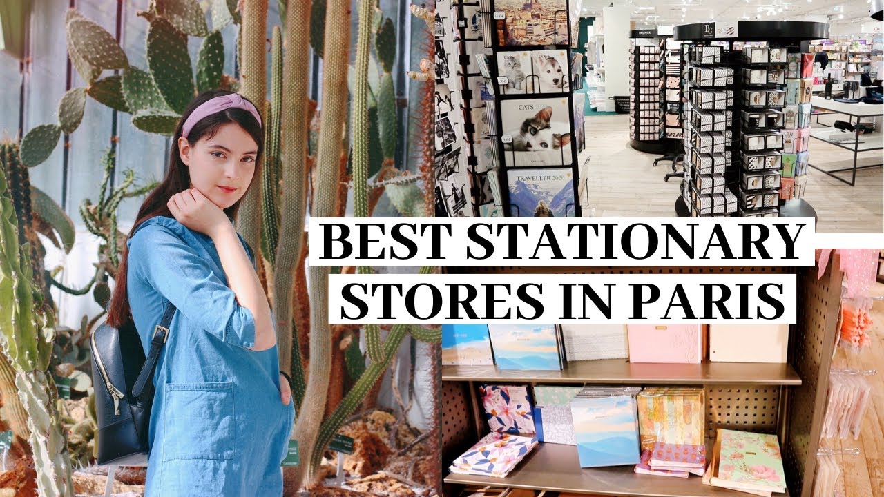 4 BEST STATIONARY STORES you must visit in Paris, France ️ YouTube