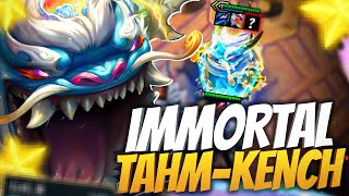 THIS NEW ARTIFACT made the most INSANE TAHM KENCH CARRY! | Teamfight Tactics Set 11