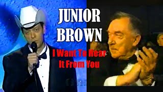 Vignette de la vidéo "TRIBUTE TO RAY PRICE by JUNIOR BROWN - I Want To Hear It From You (2)"