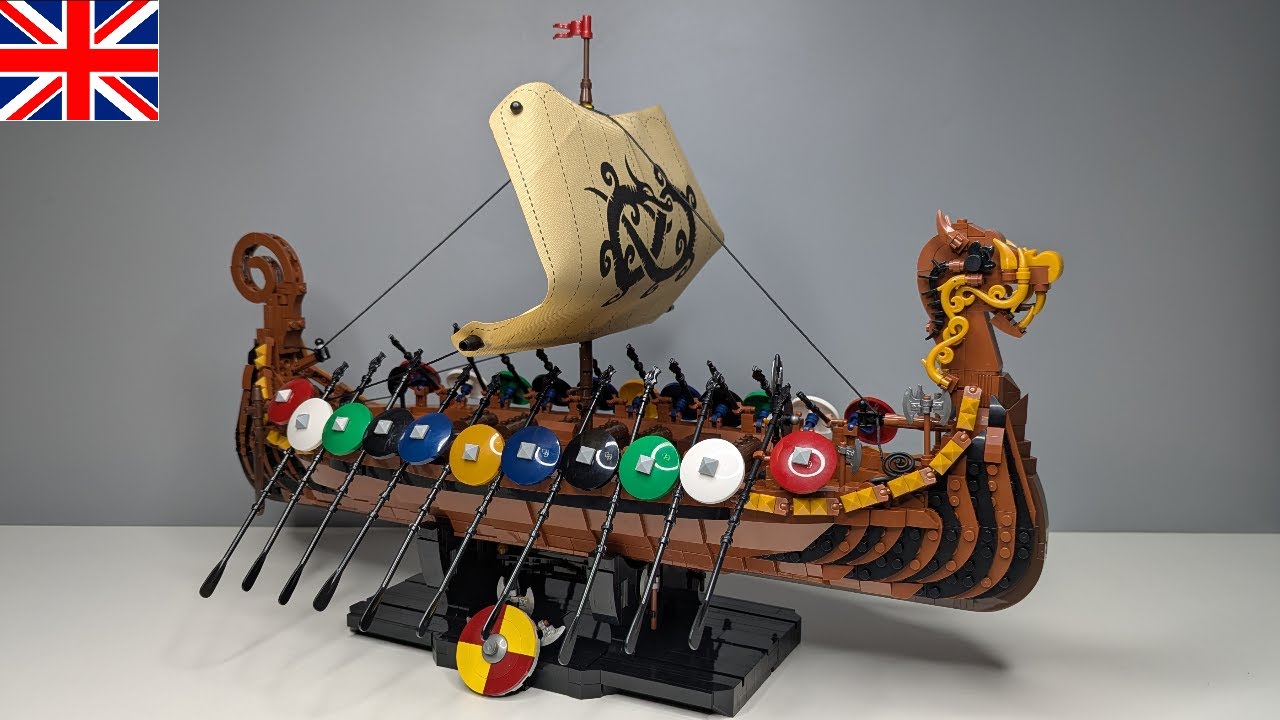 Reobrix 66101 - Viking Longship - Review - YouTube