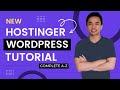 Hostinger tutorial  create a wordpress website  blog step by step
