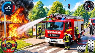 Firefighter Rescue Simulator 3D - US Emergency 911 Fire Truck - Android Gameplay screenshot 5