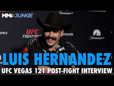 Luis Hernandez eyeing potential welterweight bout in hopes of quick return to octagon