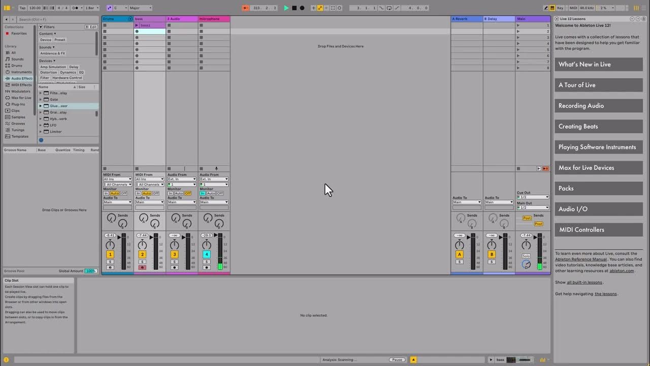 Ableton Accessibility Live MIDI Editor Part 1 YouTube