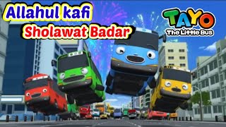 ALLAHUL KAFI || SHOLATULLAH SALAMULLAH || SHOLAWAT BADAR 🎶 children's song version of Tayo