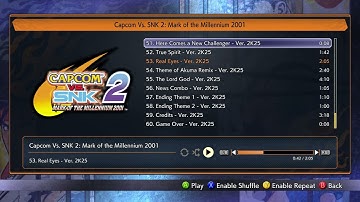 Real Eyes - Ver. 2K25 - Capcom Vs. SNK 2 OST (Capcom Fighting Collection 2)